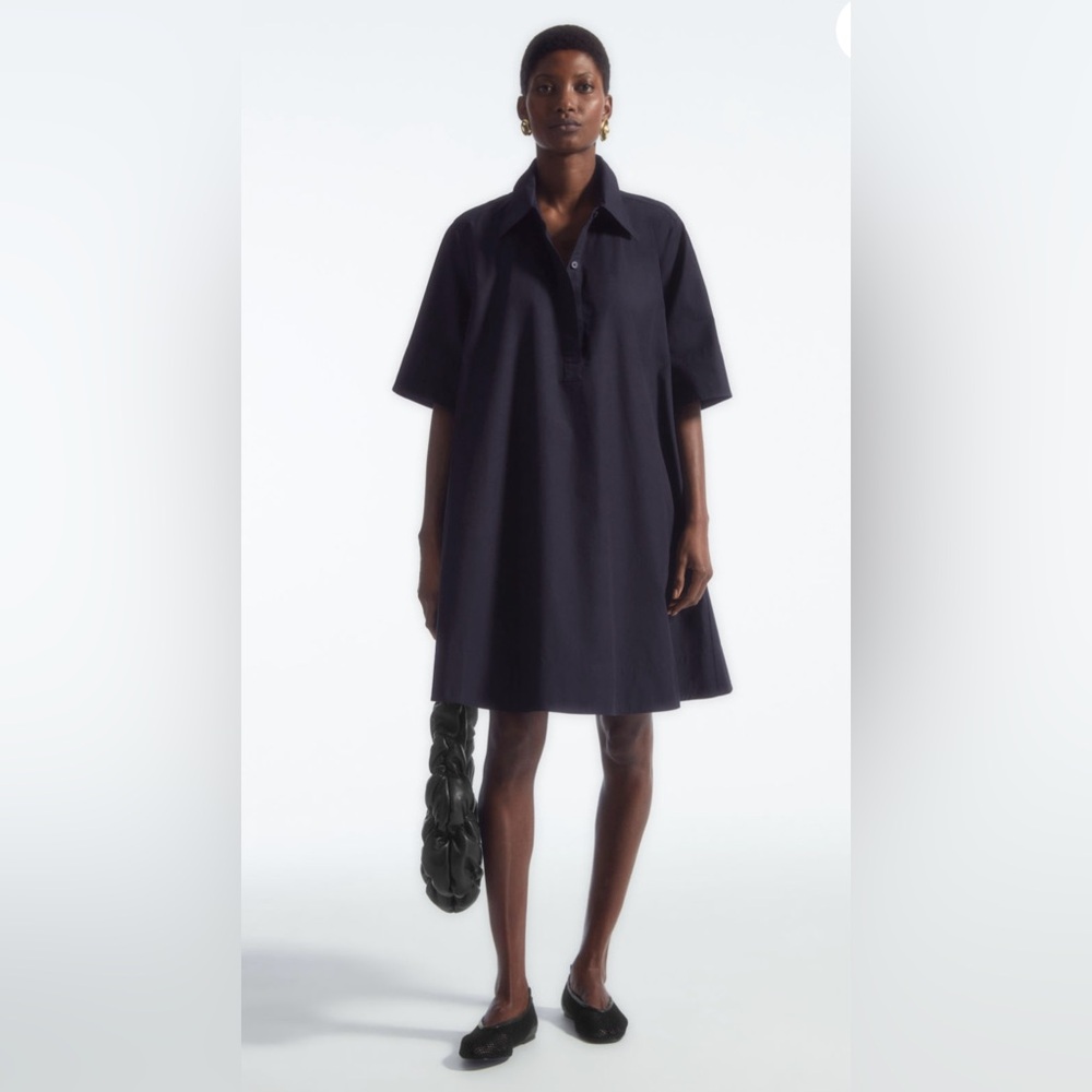NWT COS A-LINE MINI SHIRT DRESS